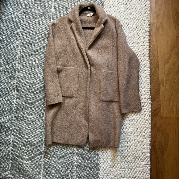 Vince Longline Cardigan Coat Sz M - Picture 2 of 9